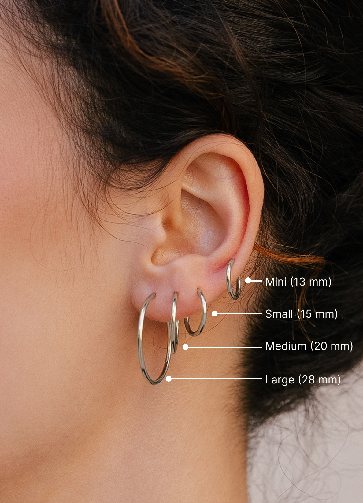 Cosimo Thin Hoops Mini