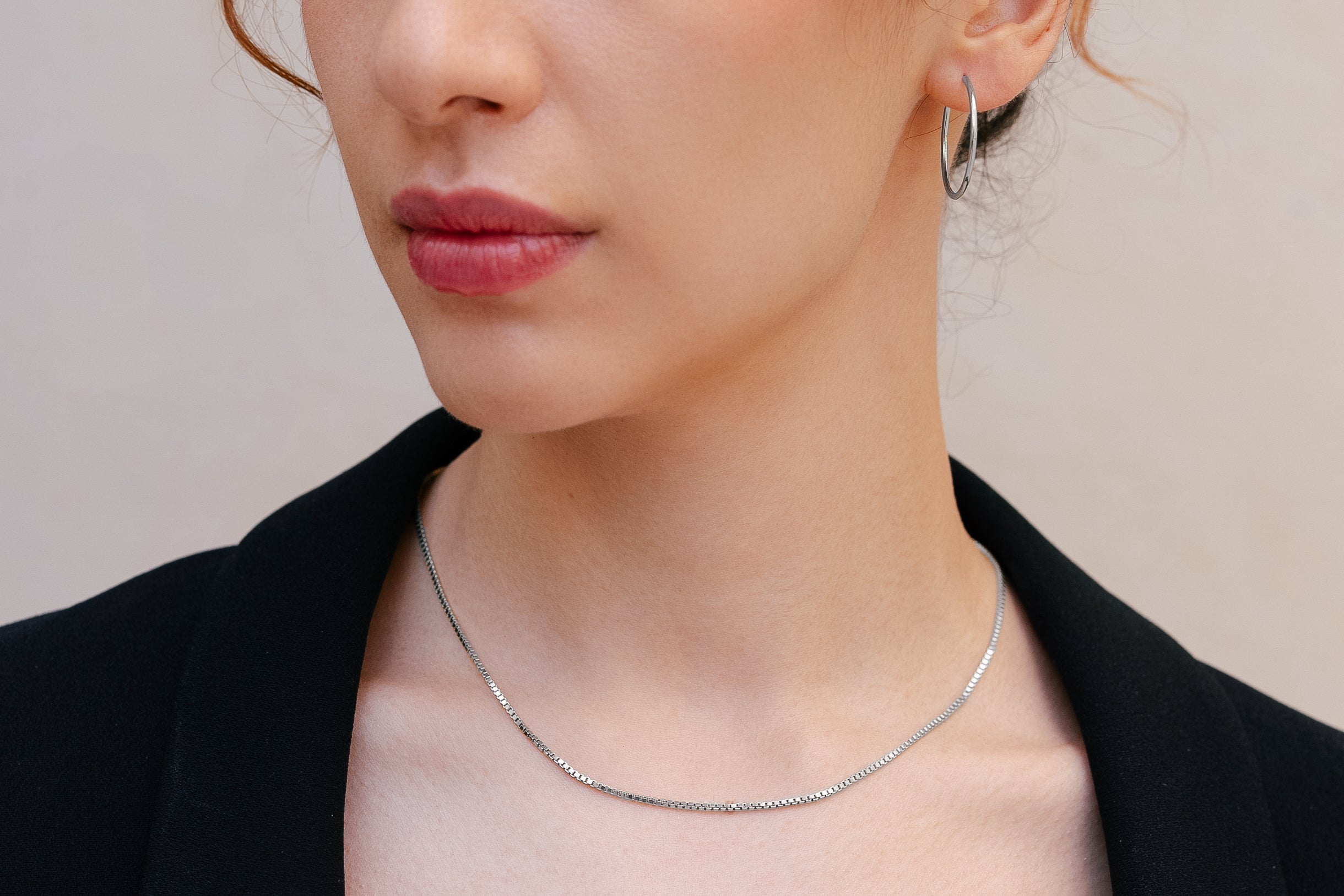 Galene Box Chain Necklace