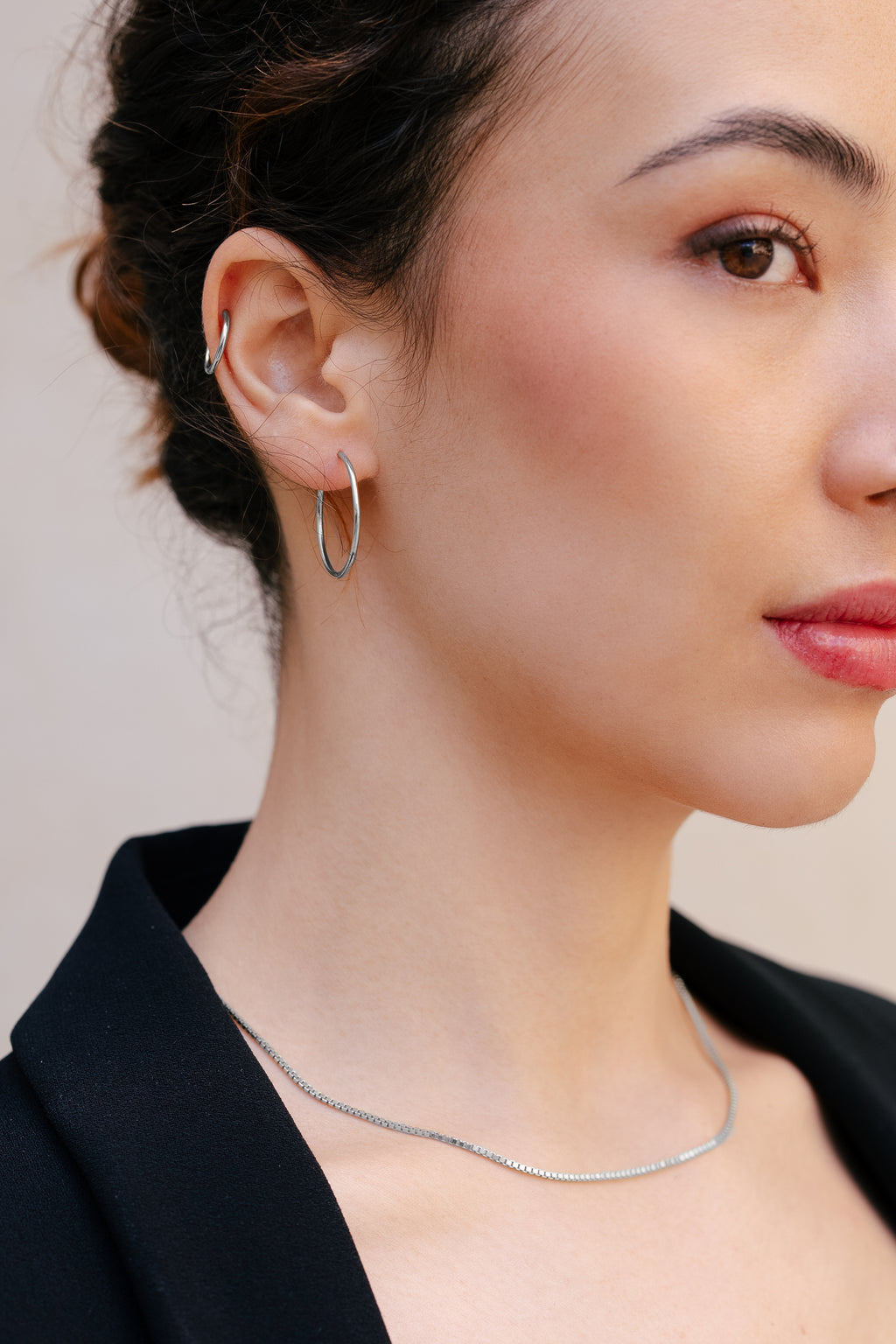Cosimo Thin Hoops Large