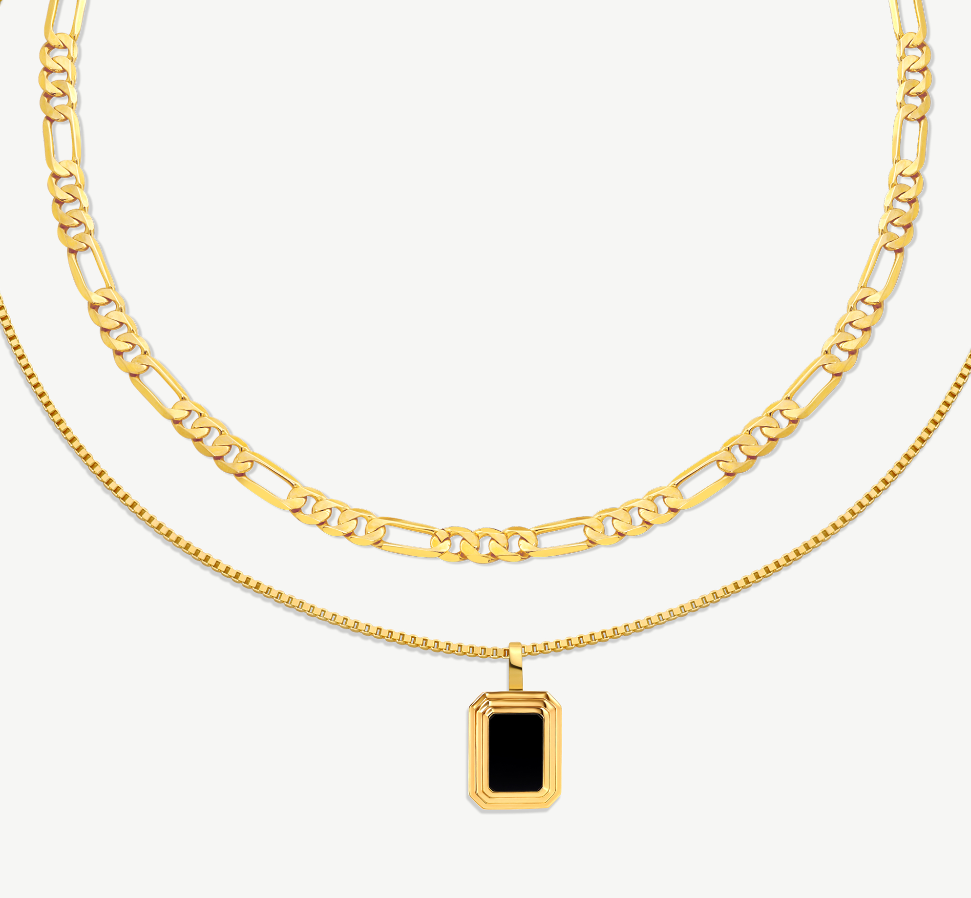 Audrey + Celeste Black Onyx Set